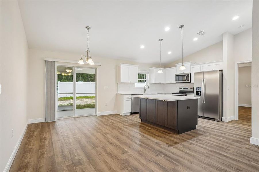 Furnished interior view inside a new home in , Ocala (Image 5).