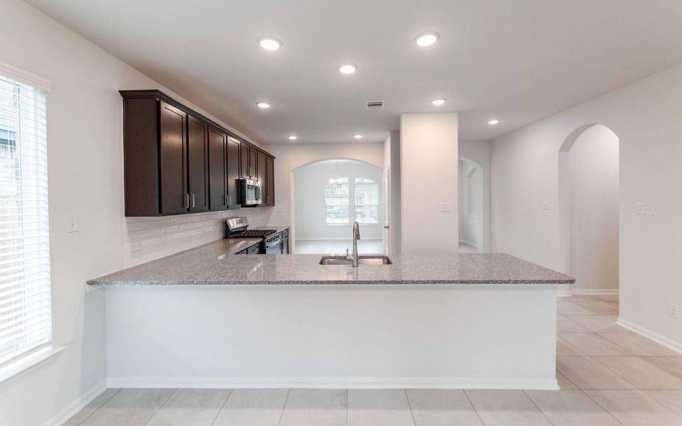 Furnished interior view inside a new home in Pecan Estates, Crosby (Image 4). Furnished interior view inside a new home in Pecan Estates, Crosby (Image 4).