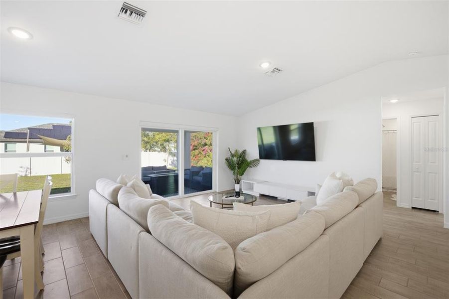 Furnished interior view inside a new home in , Cape Coral (Image 26).