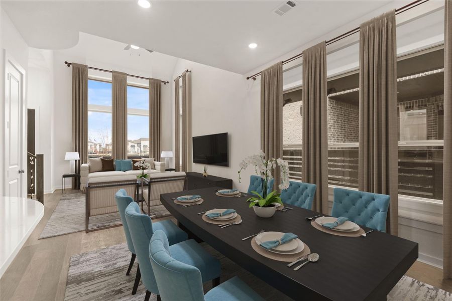 Dining Area - Virtually Staged