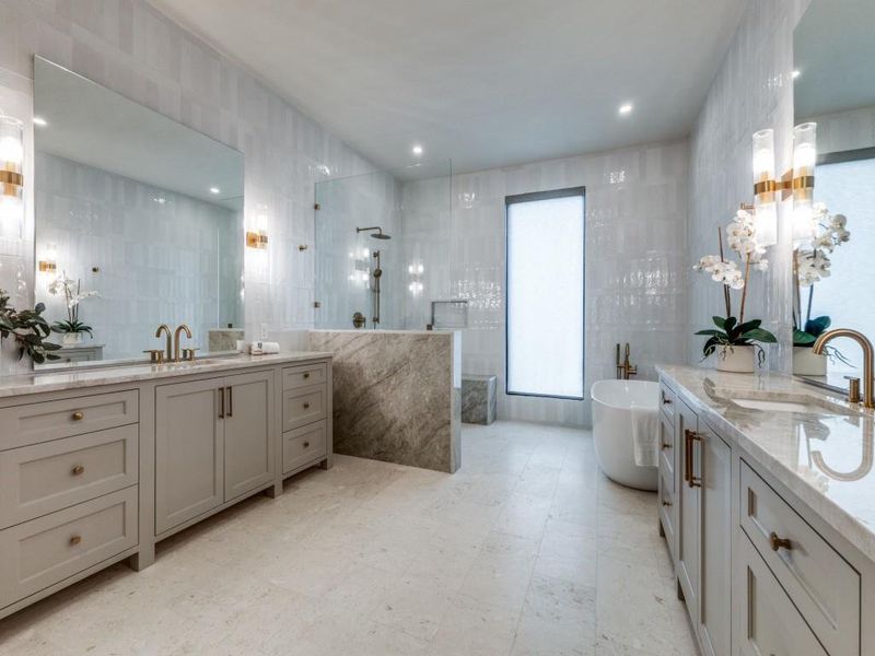 Furnished interior view inside a new home in , Dallas (Image 18). Furnished interior view inside a new home in , Dallas (Image 18).