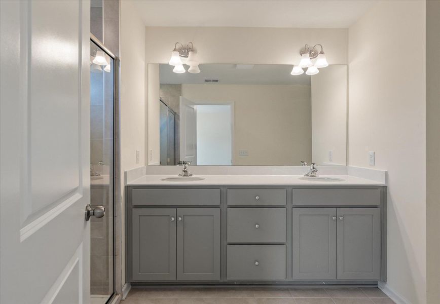 Furnished interior view inside a new home in The Landings at Montague, Goose Creek (Image 8).
