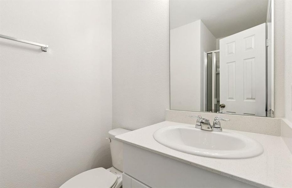 Half bath downstairs Half bath downstairs