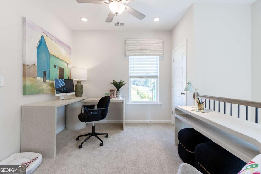 Furnished interior view inside a new home in Trellis Park, Hampton (Image 16).