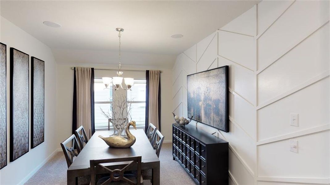 Furnished interior view inside a new home in Azle Grove, Azle (Image 10). Furnished interior view inside a new home in Azle Grove, Azle (Image 10).