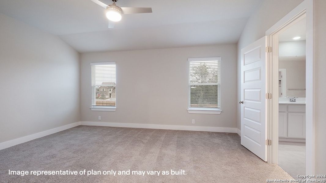 Spacious, unfurnished interior of a new home in Riverstone at Westpointe, San Antonio (Image 15).