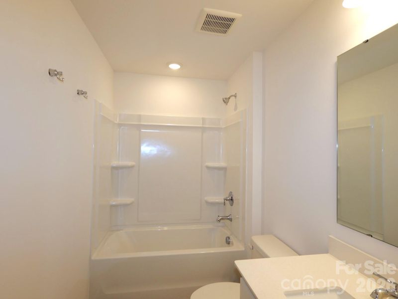Secondary bathroom