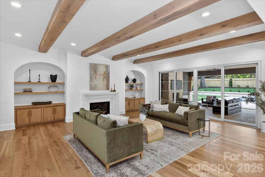 Furnished interior view inside a new home in , Charlotte (Image 40).