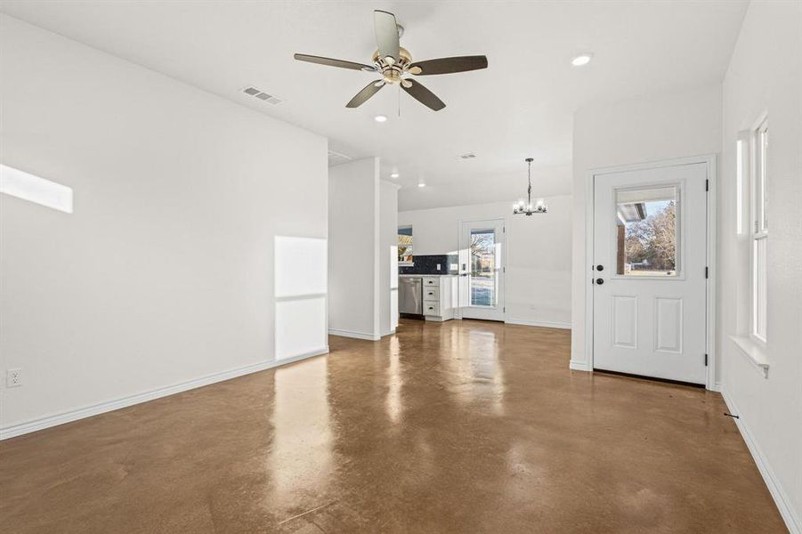 Spacious, unfurnished interior of a new home in , Dodd City (Image 24).