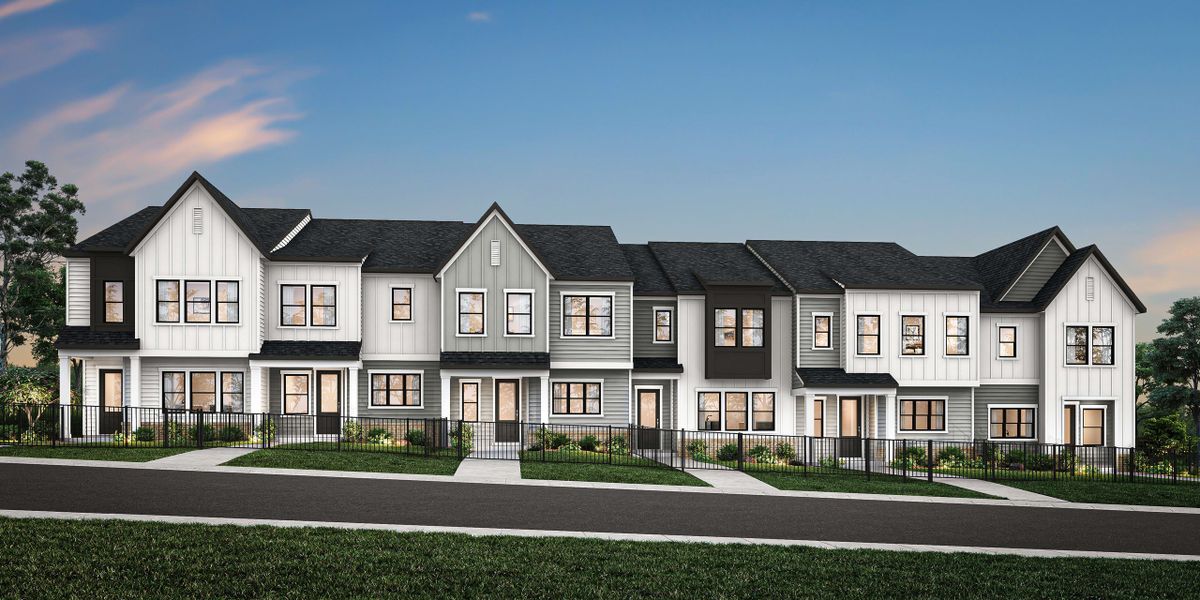 Representative exterior photo of a completed home built from the Clarion by Tri Pointe Homes in Southbridge, Fort Mill, SC (Image 17).