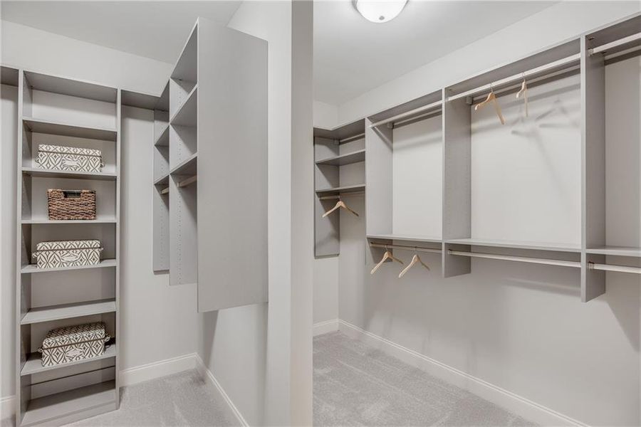 Furnished interior view inside a new home in Laurel View, Suwanee (Image 19).