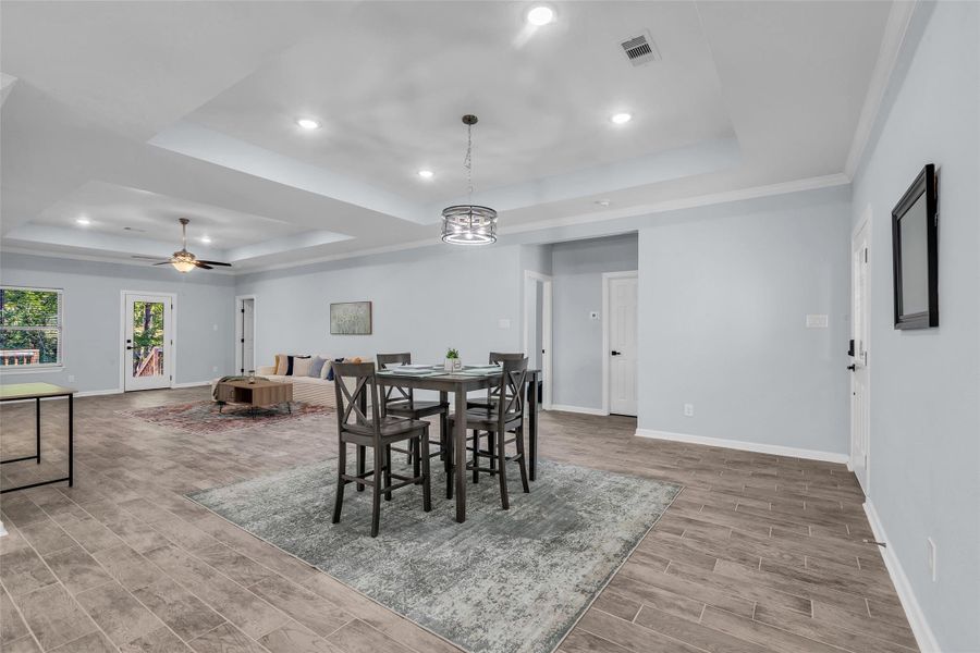 Furnished interior view inside a new home in , Montgomery (Image 7).