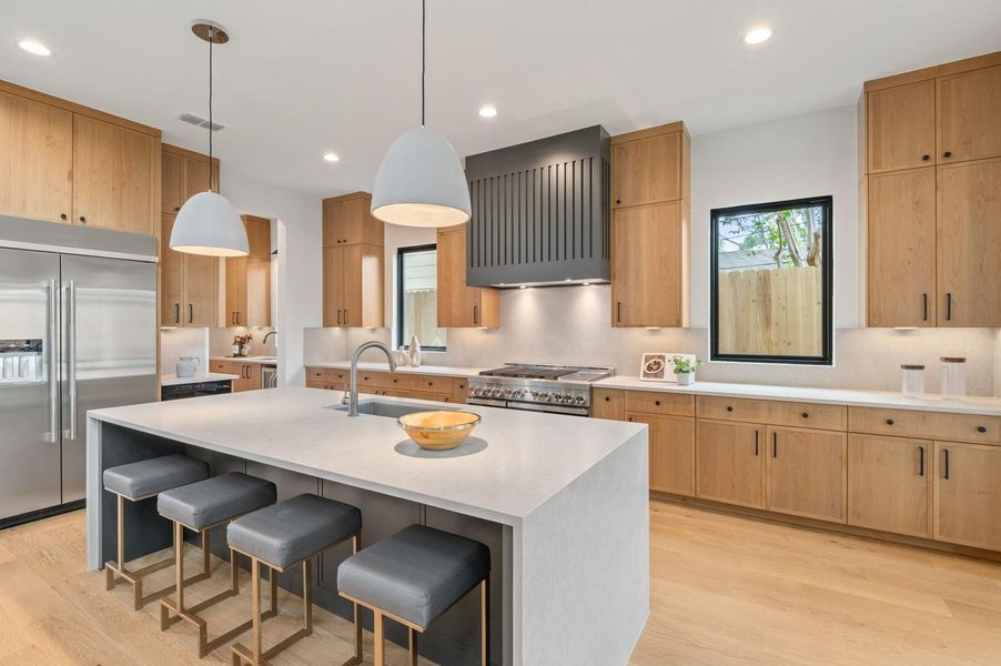 Furnished interior view inside a new home in , Houston (Image 5).
