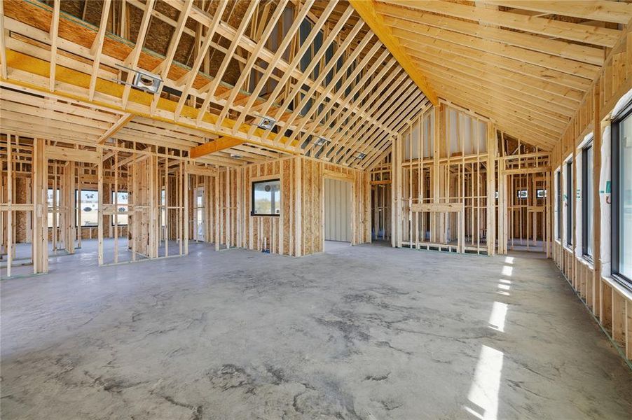 In-progress construction of a new home in , Crawford, TX (Image 4).