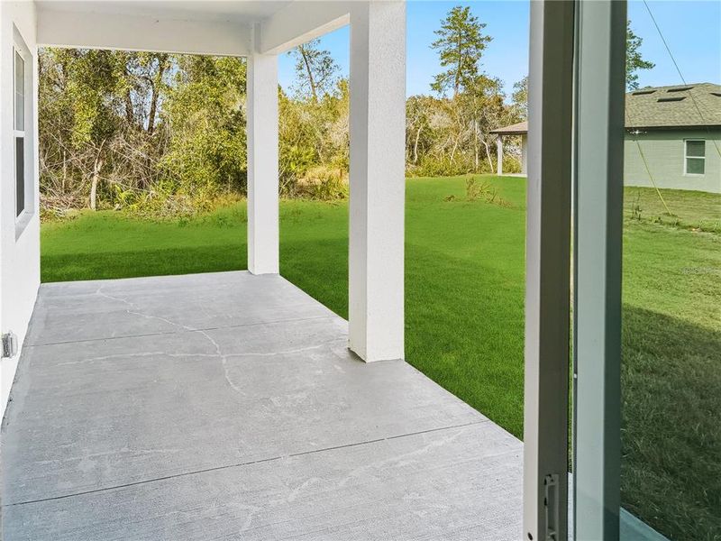 Exterior details and patio area of a home in , Ocala (Image 3).