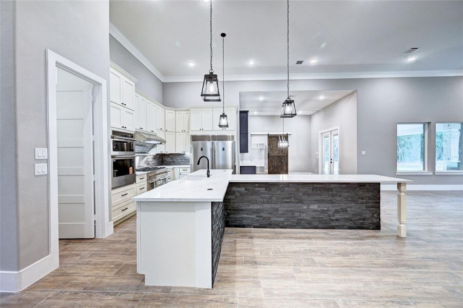 Furnished interior view inside a new home in , Montgomery (Image 9).