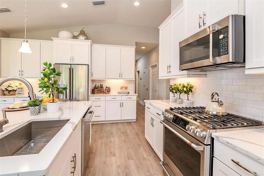 Furnished interior view inside a new home in Crosswind Point, Parrish (Image 14).