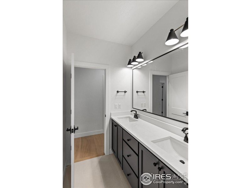 Example of a Sheffield Homes Secondary Bath Example of a Sheffield Homes Secondary Bath