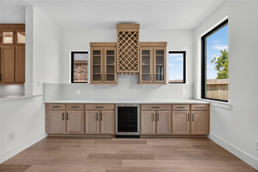 Furnished interior view inside a new home in Friendswood Trails 70' Homesites, Friendswood (Image 12).