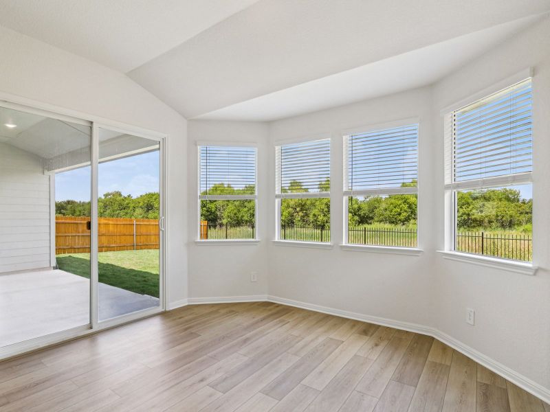 Spacious, unfurnished interior of a new home in Prairie Winds - Executive Collection, Hutto (Image 11).