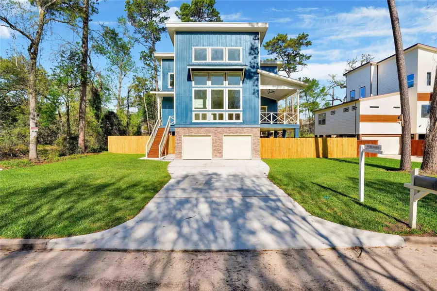 Exterior details and patio area of a home in , Cypress (Image 26).