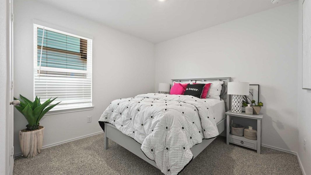 Furnished interior view inside a new home in Tamarron, Fulshear (Image 16).