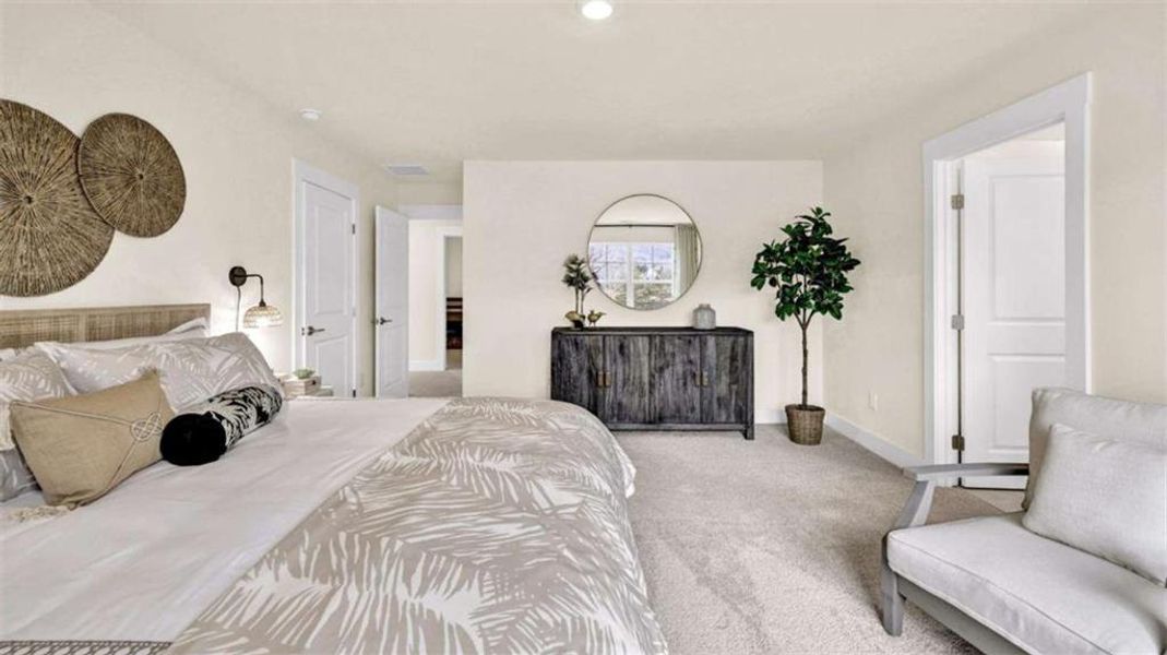 Furnished interior view inside a new home in Sherwood Manor, College Park (Image 12).
