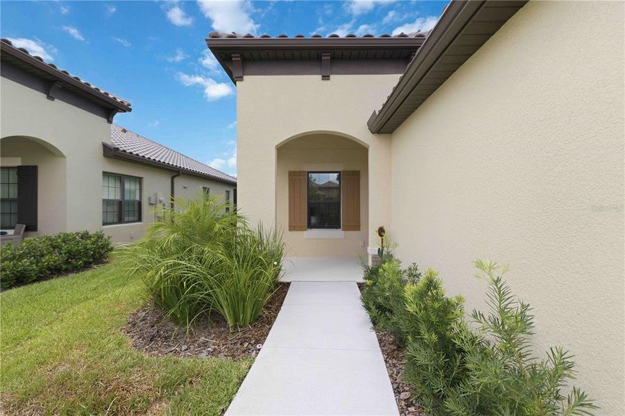 Exterior details and patio area of a home in , Nokomis (Image 4). Exterior details and patio area of a home in , Nokomis (Image 4).