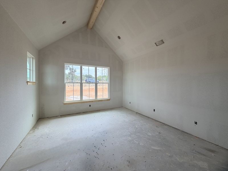 In-progress construction of a new home in Monarch Manor, Poolville, TX (Image 42).