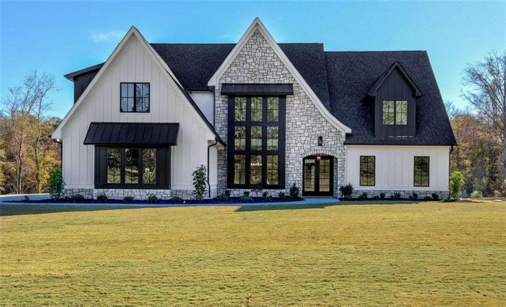 Front exterior of a new home in , Brooks, GA, highlighting curb appeal (Image 30).