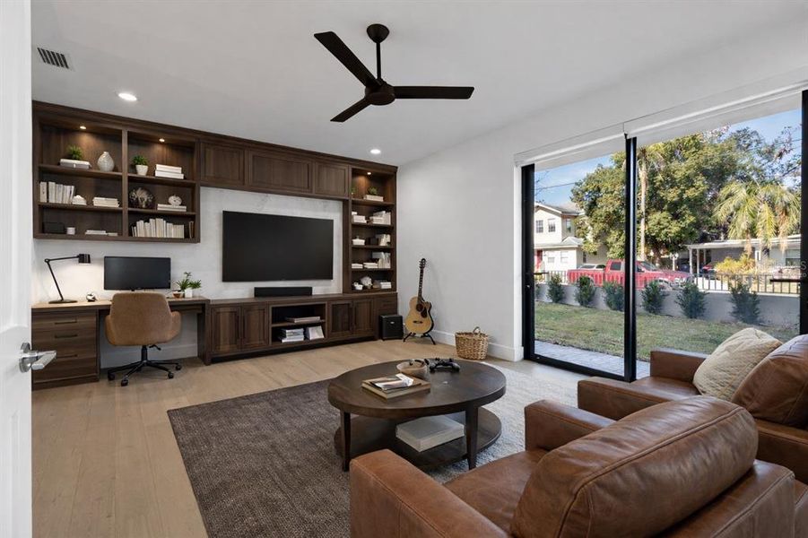 Furnished interior view inside a new home in , Tampa (Image 11).