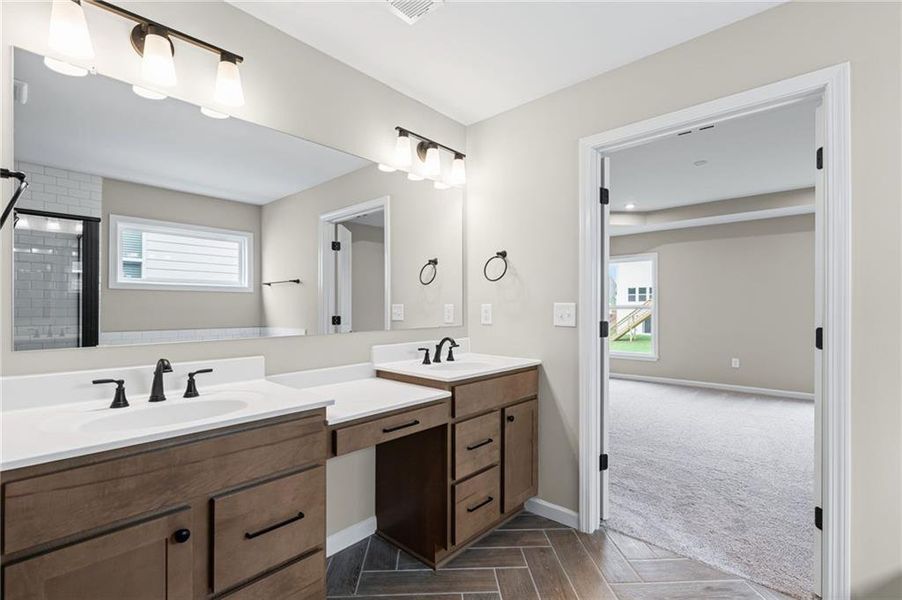 Furnished interior view inside a new home in Twin Lakes, Hoschton (Image 4).