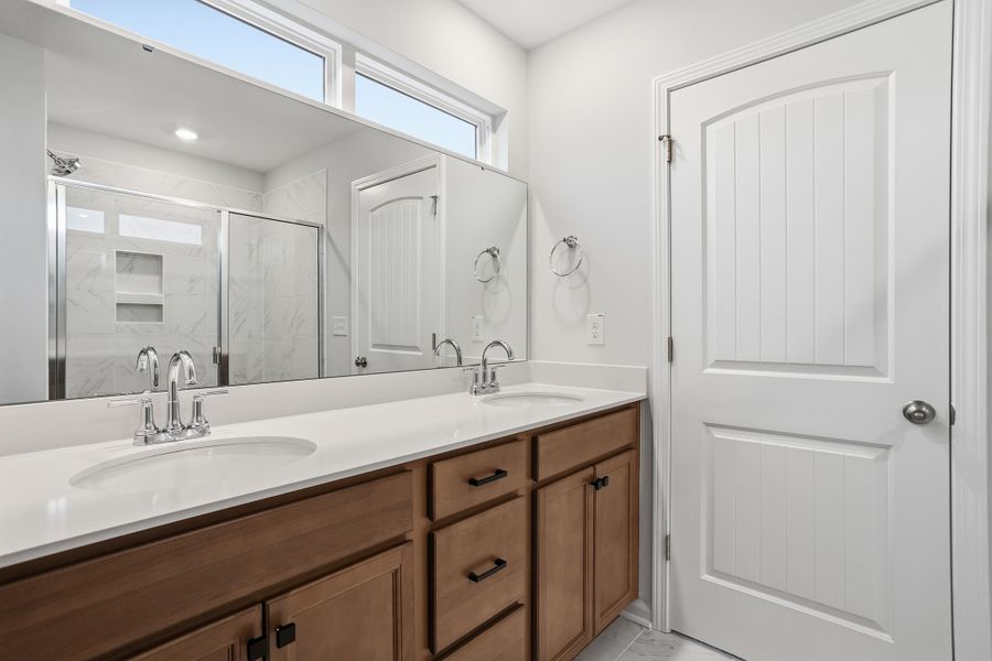 Furnished interior view inside a new home in Renaissance at White Oak, Garner (Image 14).