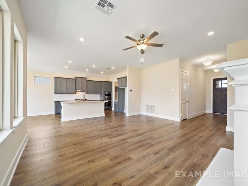 Representative unfurnished interior of a home built from the The Diana A by Davidson Homes LLC in Lago Mar, Texas City (Image 27).