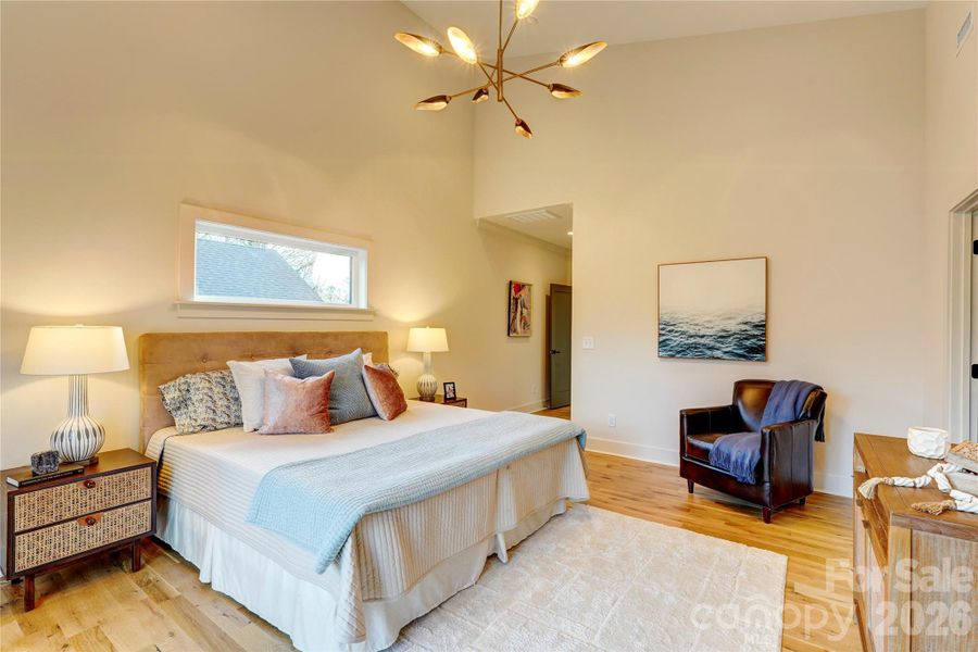 Furnished interior view inside a new home in , Charlotte (Image 27).