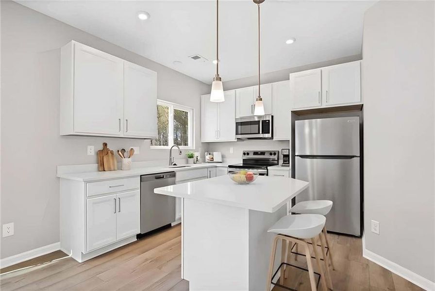 Furnished interior view inside a new home in Sage Woods, Dallas (Image 5).