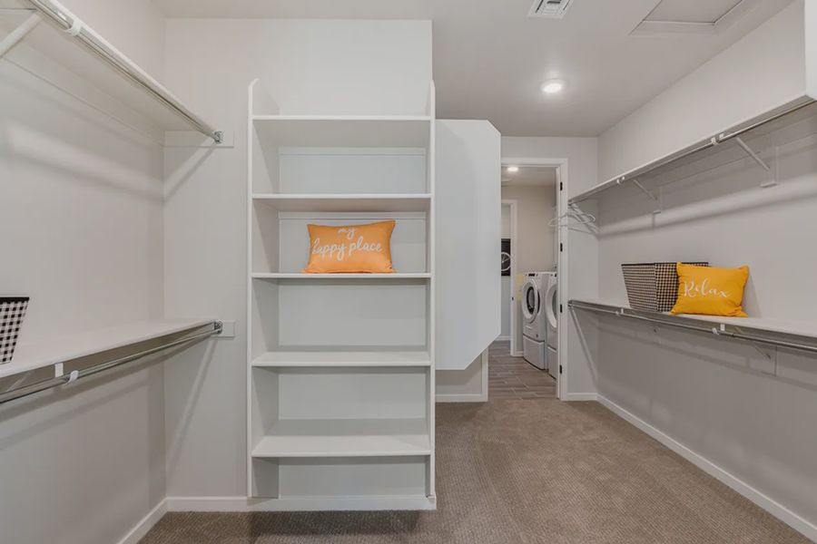 Representative furnished interior of a home built from the Crystal by Elliott Homes in Forté at Granite Vista, Waddell (Image 14).