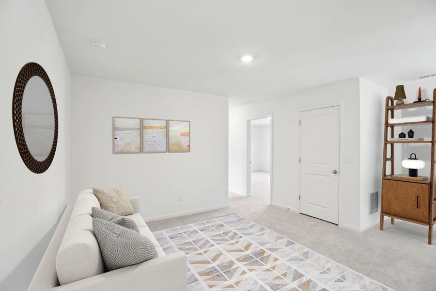 Representative furnished interior of a home built from the Splendor by Starlight Homes in The Summit at Carters Station, Columbia (Image 7).