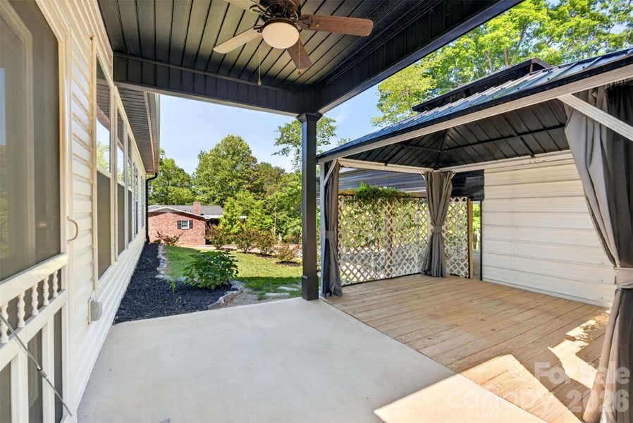 Exterior details and patio area of a home in , Cowpens (Image 28). Exterior details and patio area of a home in , Cowpens (Image 28).