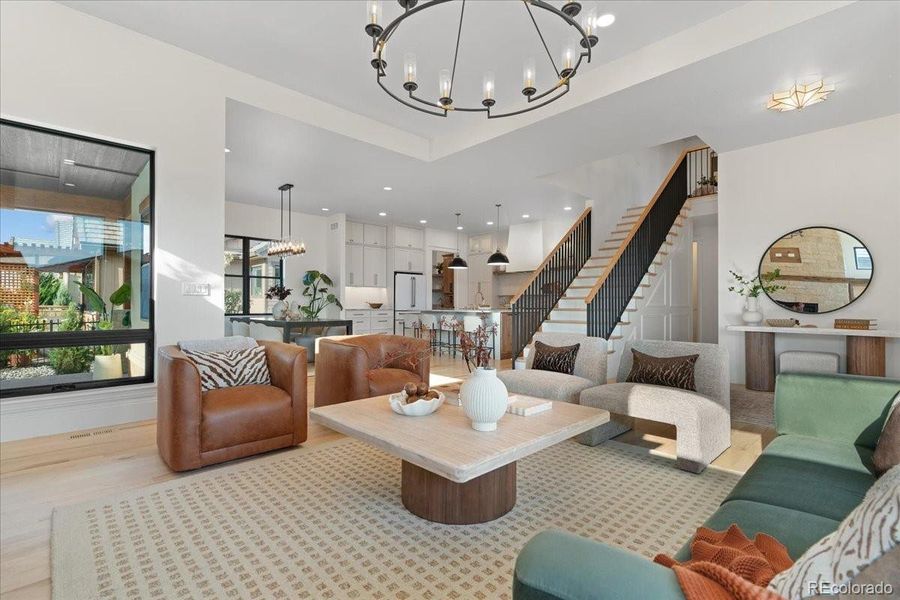 Furnished interior view inside a new home in , Berthoud (Image 9).