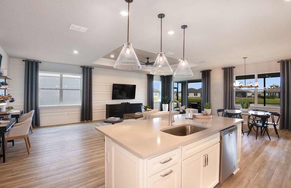 Furnished interior view inside a new home in Spencer Glen, Riverview (Image 11).