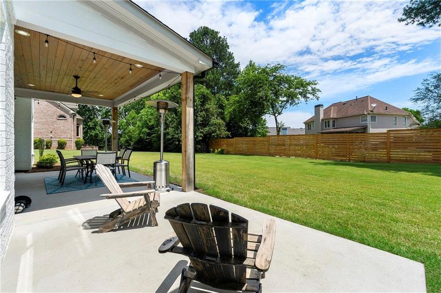 Exterior details and patio area of a home in , Dacula (Image 27).