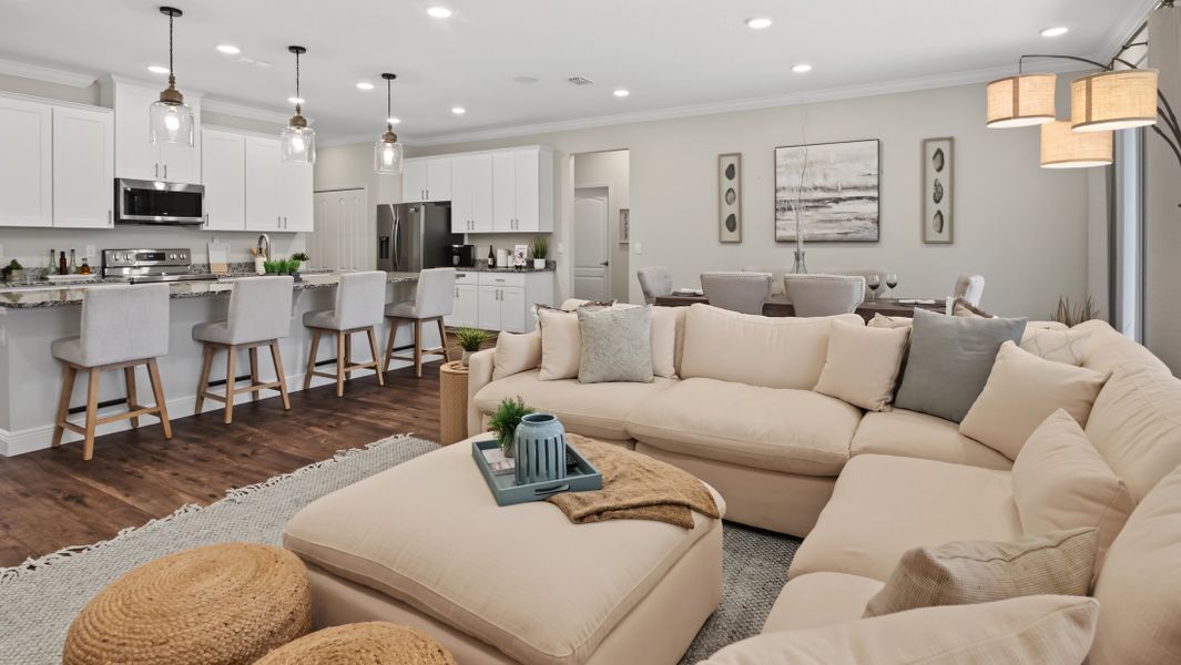 Representative furnished interior of a home built from the Wilmington by Maronda Homes in Eagle Crest, Grant-Valkaria (Image 25). Representative furnished interior of a home built from the Wilmington by Maronda Homes in Eagle Crest, Grant-Valkaria (Image 25).