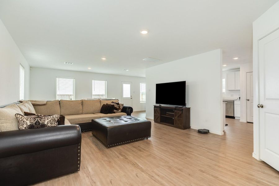 Furnished interior view inside a new home in Windrose Green, Angleton (Image 6).