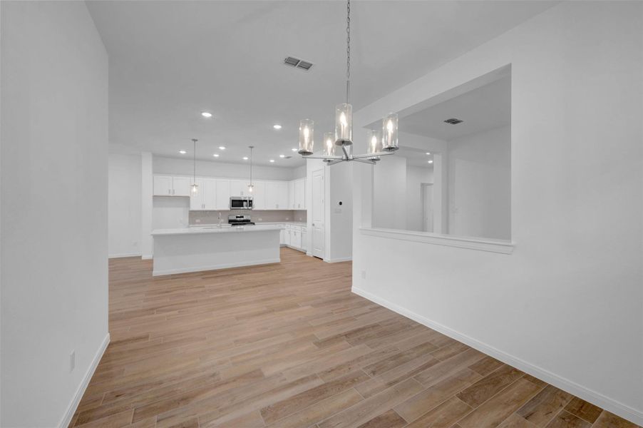Spacious, unfurnished interior of a new home in Meridiana - Terrace Collection, Manvel (Image 15).