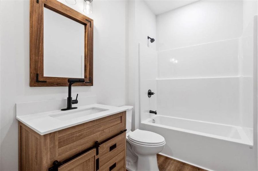 Furnished interior view inside a new home in , Ellijay (Image 14).