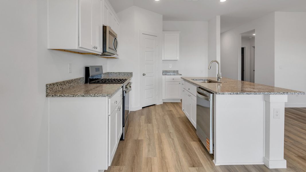Furnished interior view inside a new home in Terra Vista, Lubbock (Image 7).