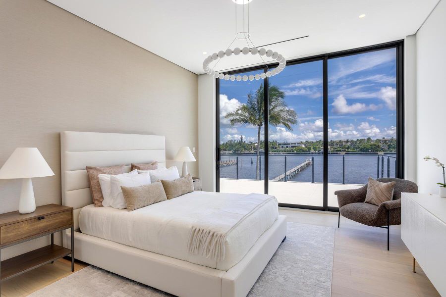 Furnished interior view inside a new home in , Lantana (Image 34).