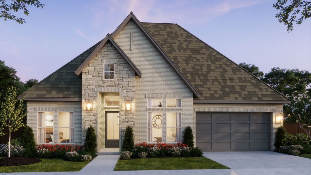 Connor Elevation A - Optional Stone Connor Elevation A - Optional Stone