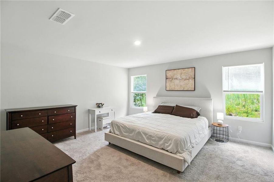 Furnished interior view inside a new home in , Dallas (Image 24).